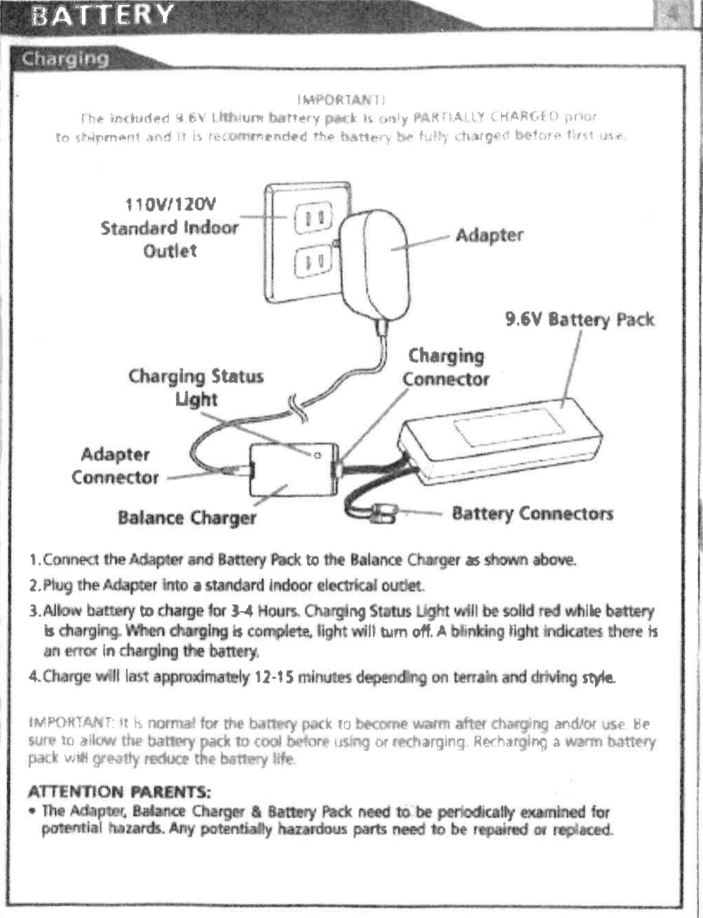 Page 4 of New Bright Co GGH3P TOY Transmitter User Manual 