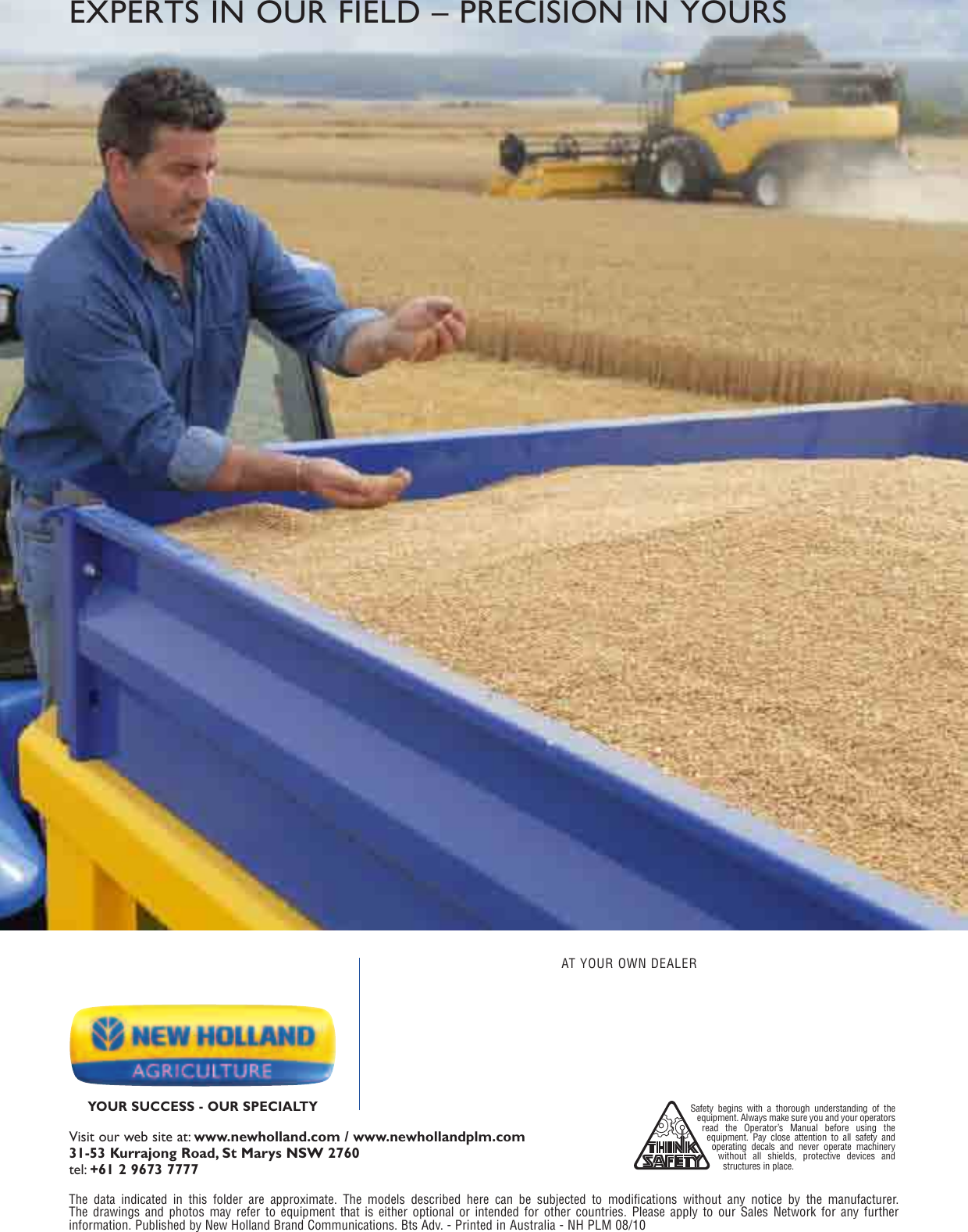 Page 11 of 11 - New-Holland New-Holland-Fm-1000-Users-Manual-  New-holland-fm-1000-users-manual
