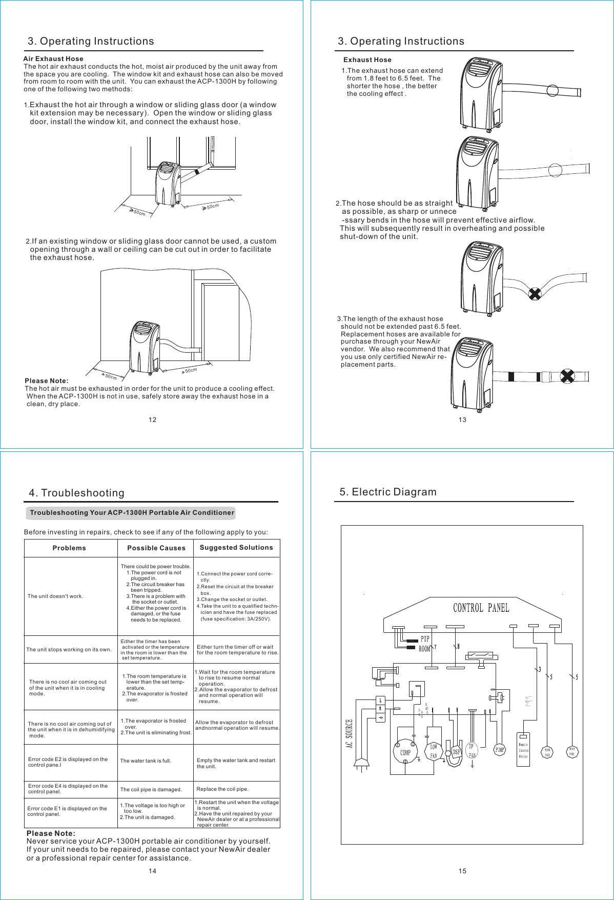 Page 4 of 5 - Newair Newair-Acp-1300H-Users-Manual- Ooad04\华源 (G)\2008\FJ\3.1...  Newair-acp-1300h-users-manual