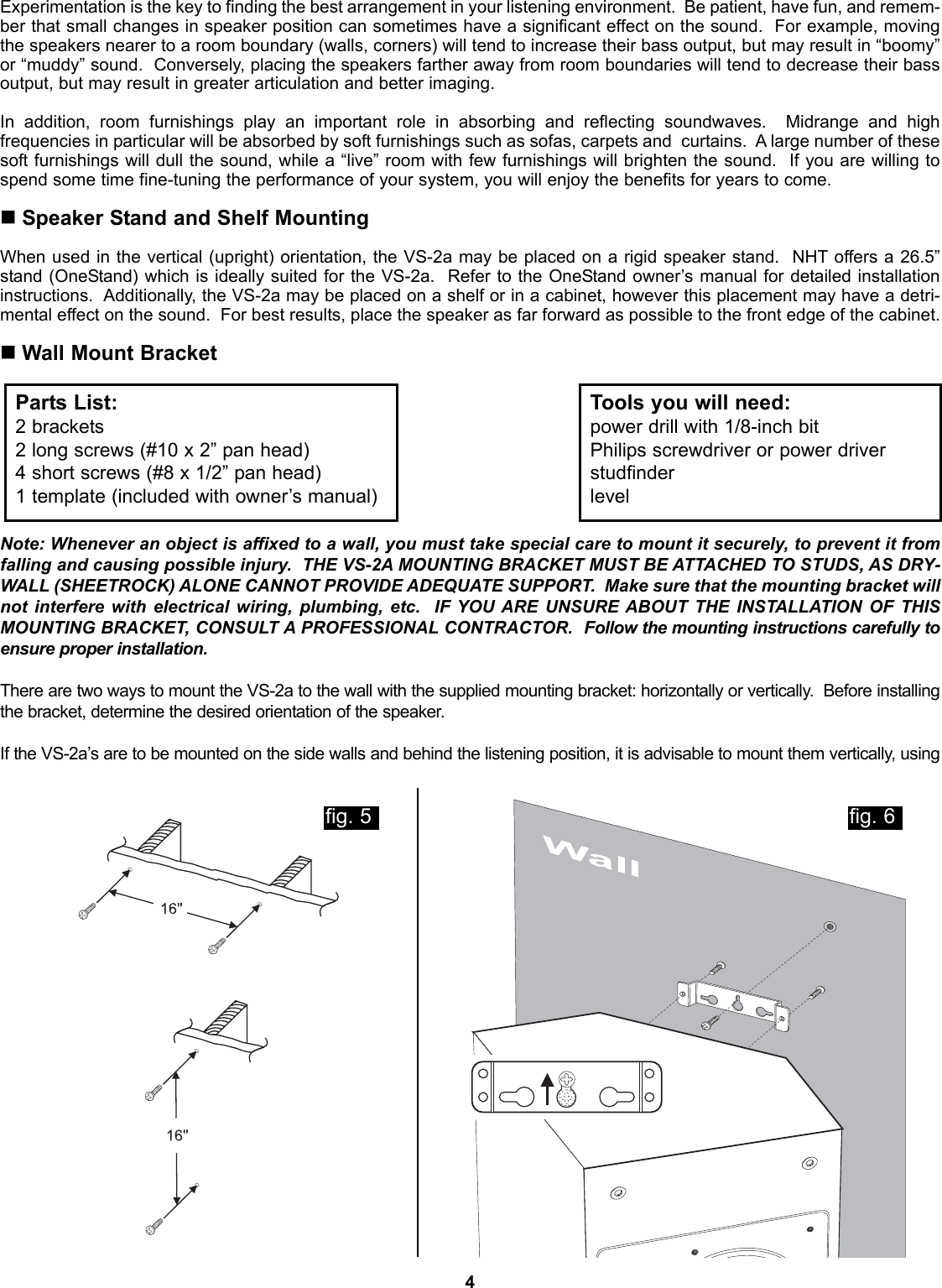 Page 4 of 7 - Nht Nht-Vintage-Vs-2A-Users-Manual- Vs2aman Nht-vintage-vs-2a-users-manual