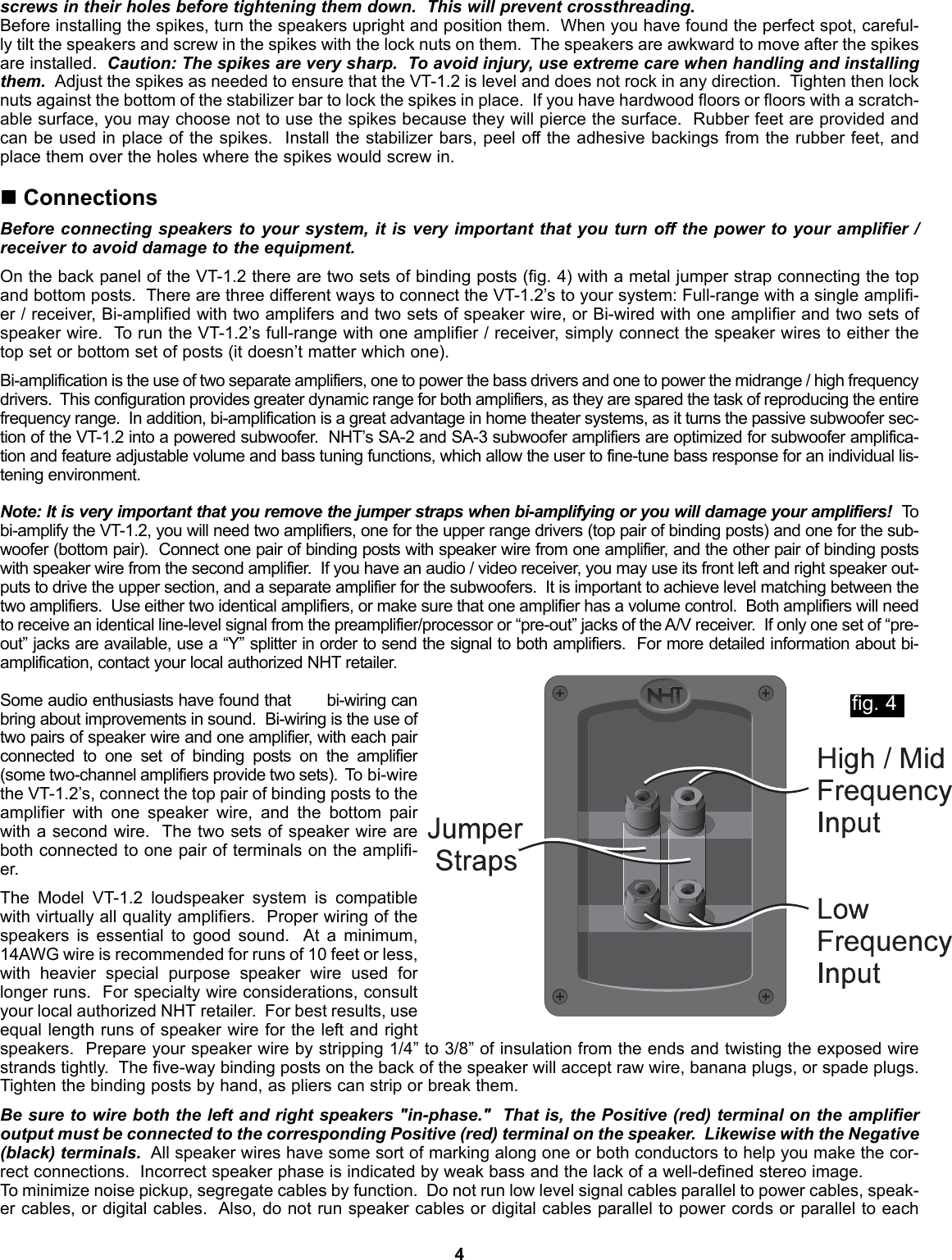 Page 4 of 5 - Nht Nht-Vt-1-2-Users-Manual- Vt12man  Nht-vt-1-2-users-manual