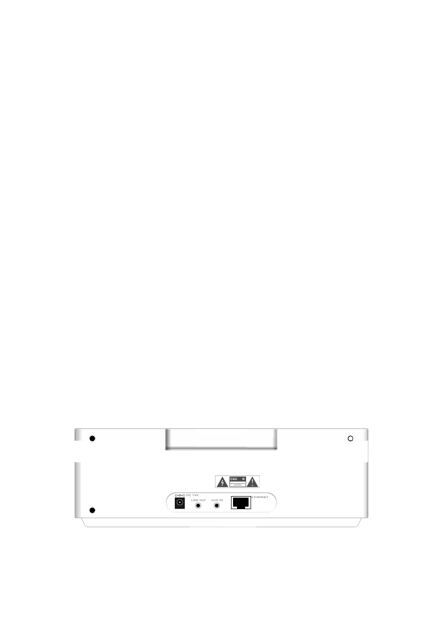 RISK OF ELECTRIC SHOCKDO NOT OPENCAUTIONAUX INDC 12VLINE OUTETHERNET