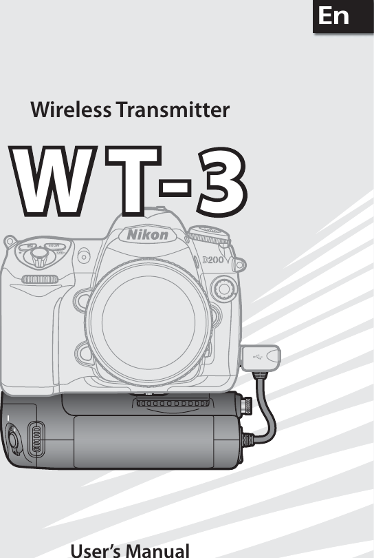 EnUser’s ManualWireless TransmitterW T-3WT-3