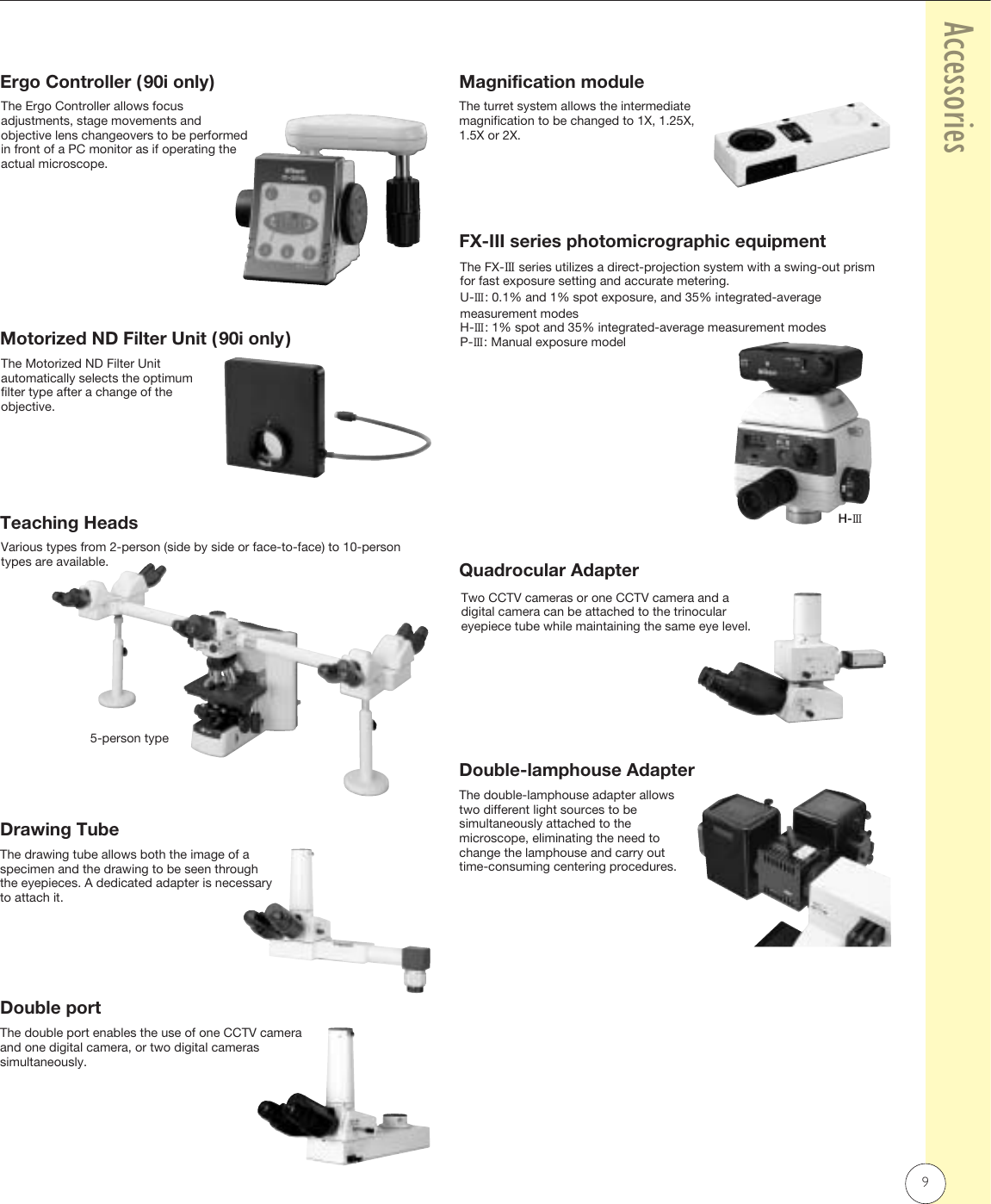 Page 9 of 12 - Nikon 90i/80iiE_Accessories If Not Then  90i80i-acc 2ce-msoh-2