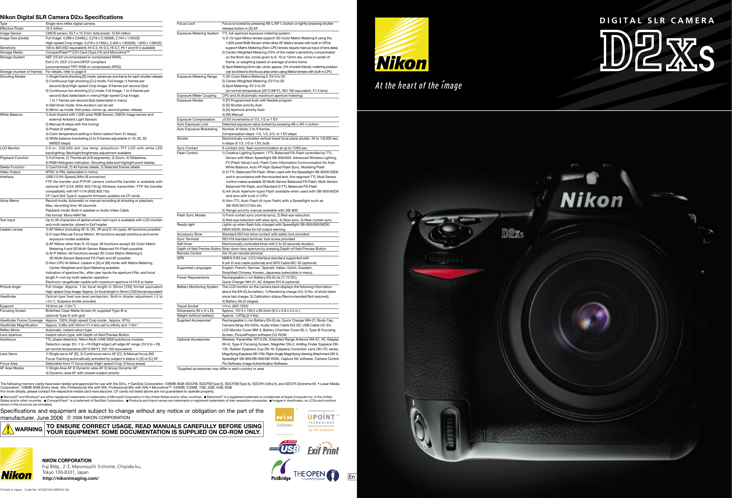 Page 9 of 9 - Nikon Nikon-D2Xs-Users-Manual-  Nikon-d2xs-users-manual