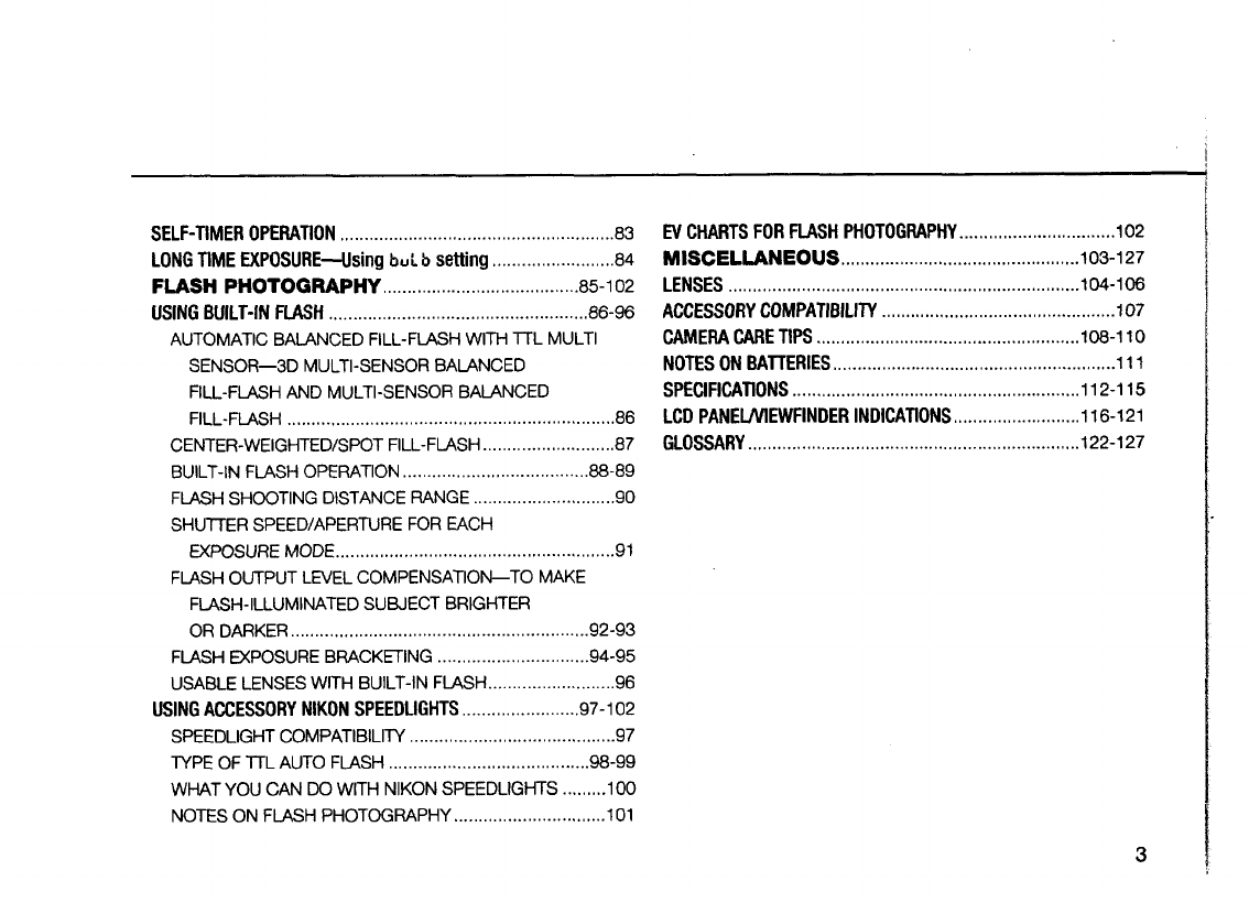 Nikon N70 Af Operating Instructions F70 N70 Instruction Manual