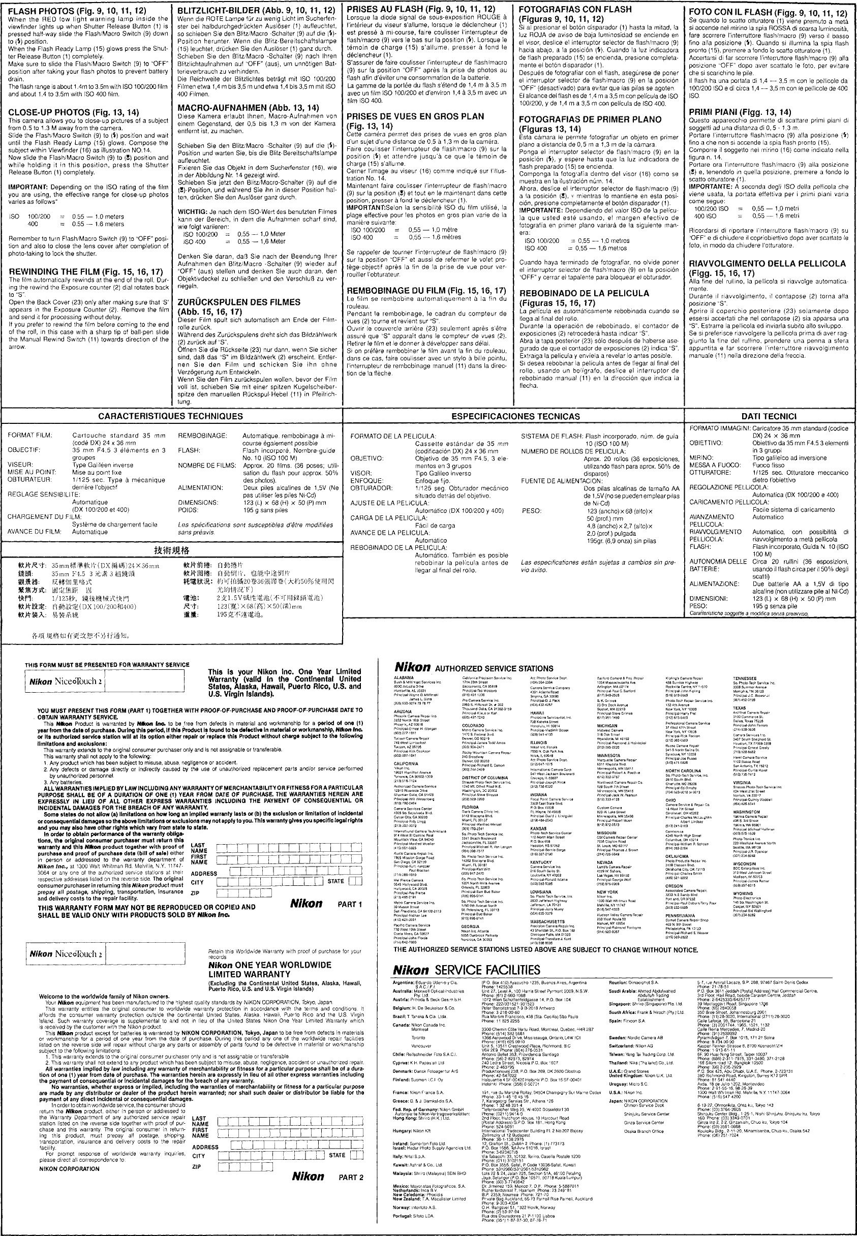 Page 2 of 2 - Nikon  Manual Nice Touch2