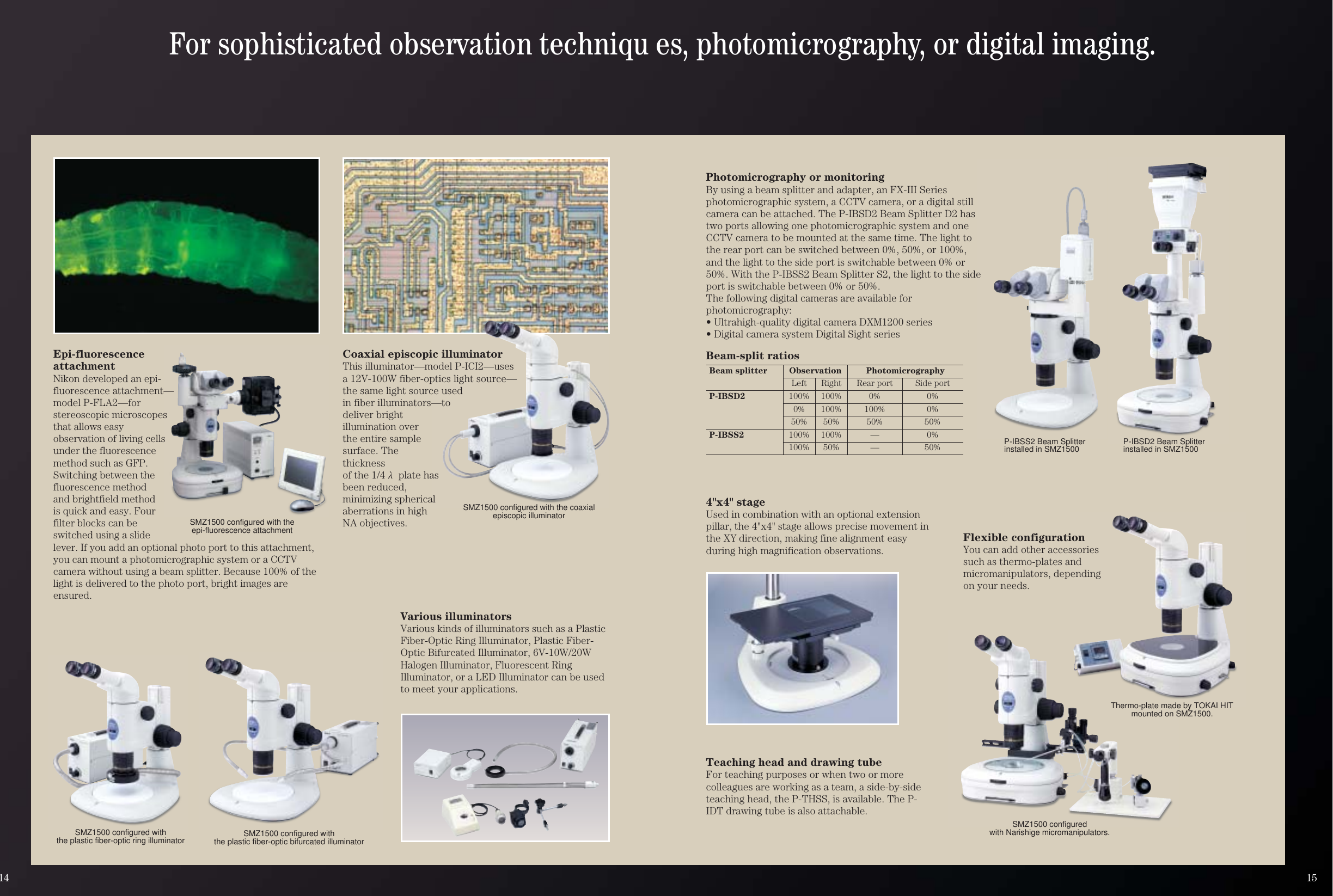 Page 8 of 9 - Nikon  If Not Then Brochure SMZ1500