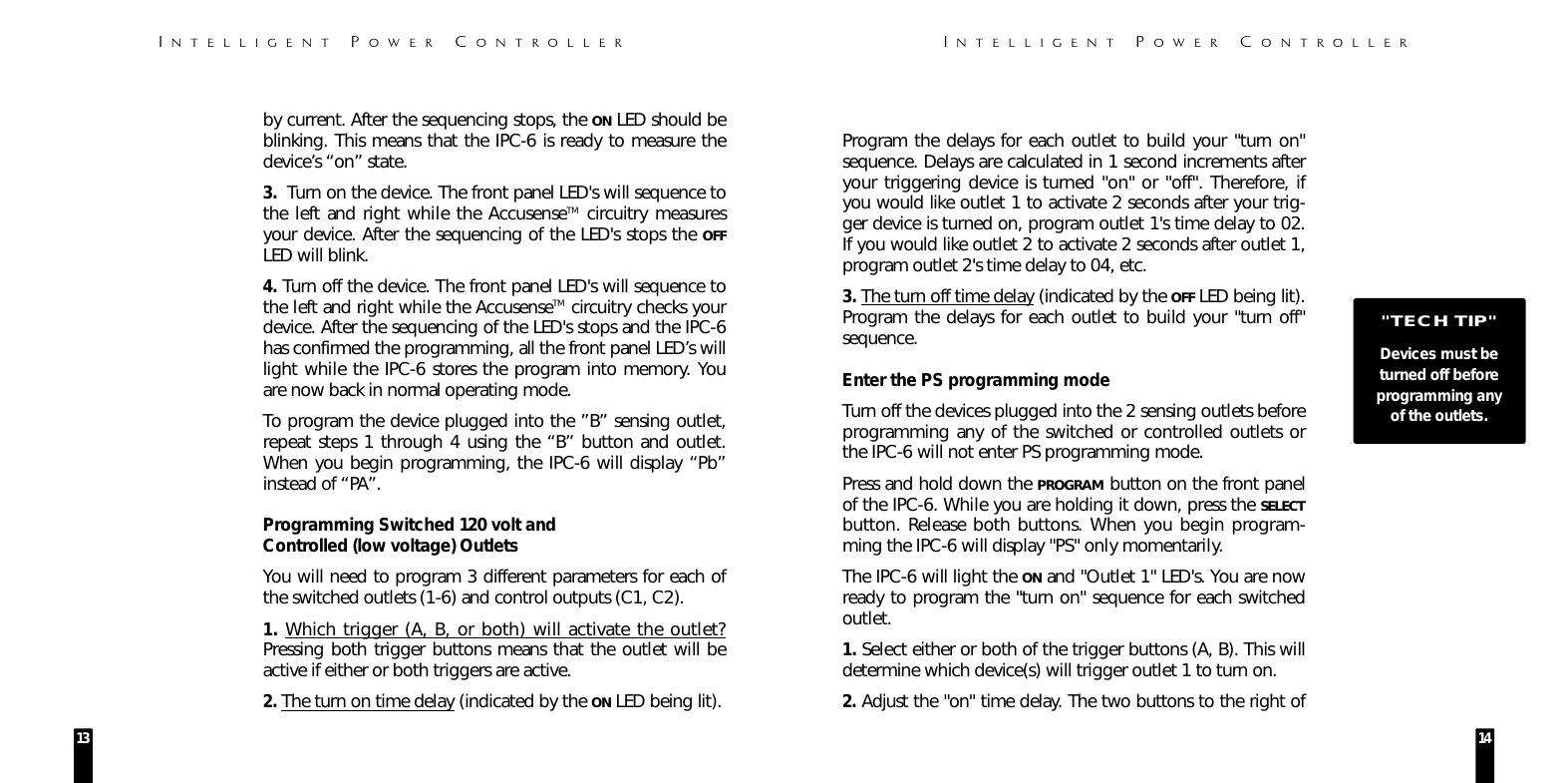 Page 8 of 10 - Niles-Audio Niles-Audio-Intelligent-Power-Controller-Ipc-6-Users-Manual-  Niles-audio-intelligent-power-controller-ipc-6-users-manual