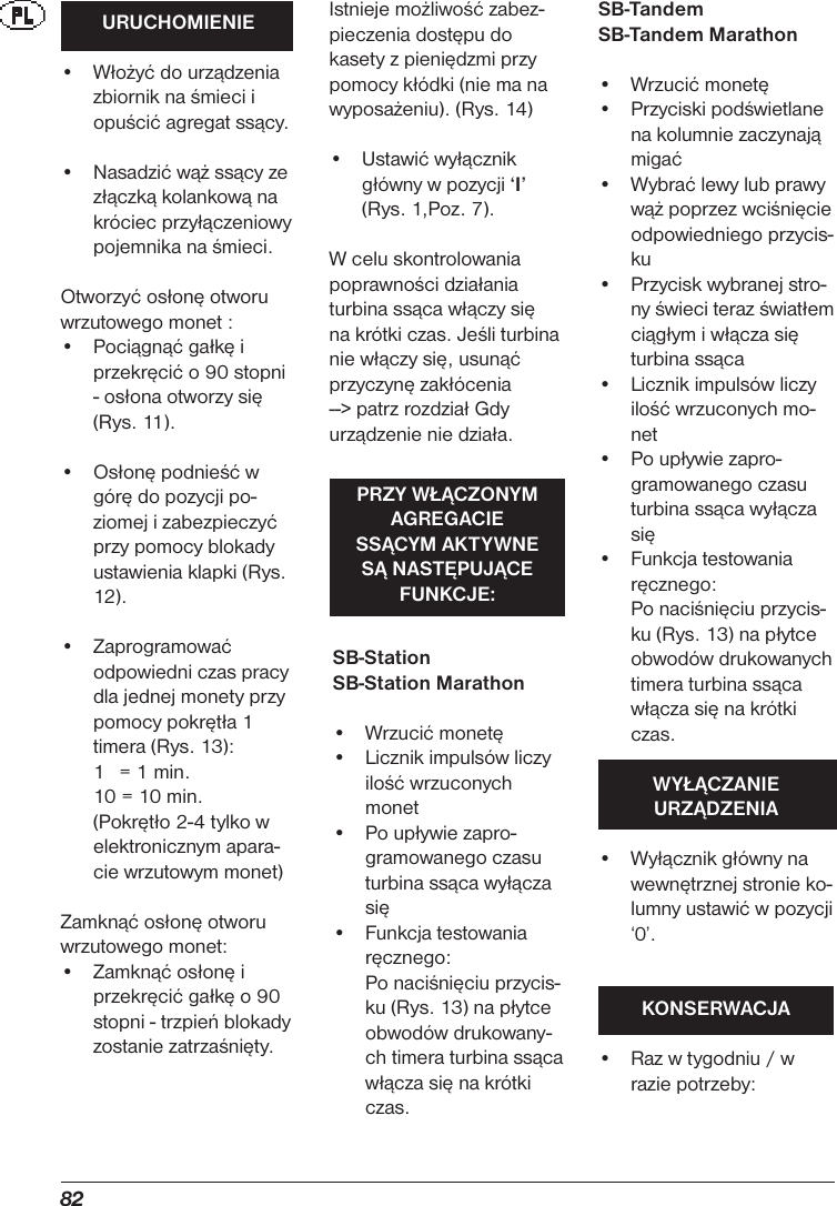 Page 8 of 12 - Nilfisk-Alto Nilfisk-Alto-Sb-Station-Users-Manual- UM_SB_Station_PL  Nilfisk-alto-sb-station-users-manual