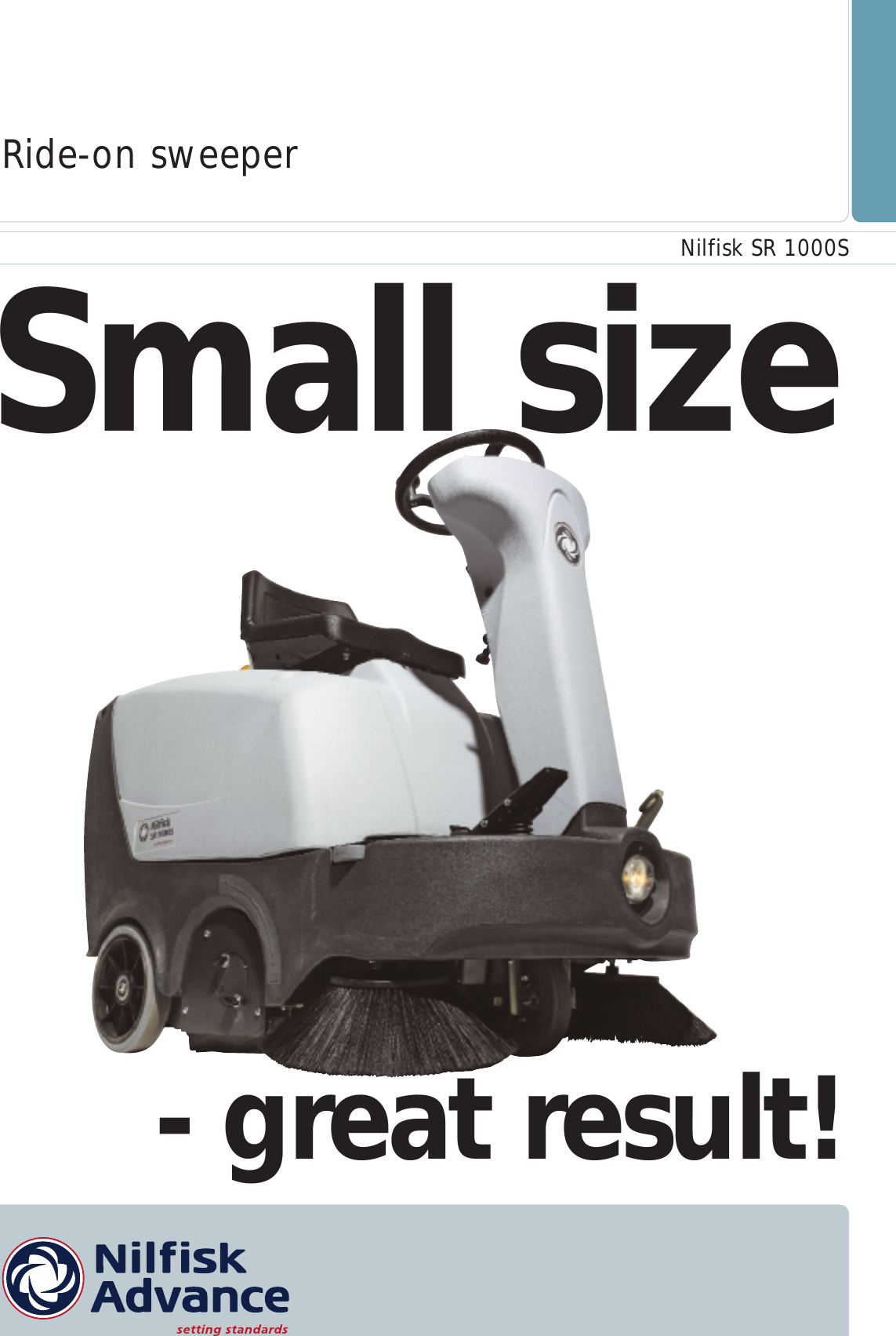 Page 2 of 4 - Nilfisk-Alto Nilfisk-Alto-Sr-1000S-B-Users-Manual- 96018606_CR1100_1200_1400  Nilfisk-alto-sr-1000s-b-users-manual