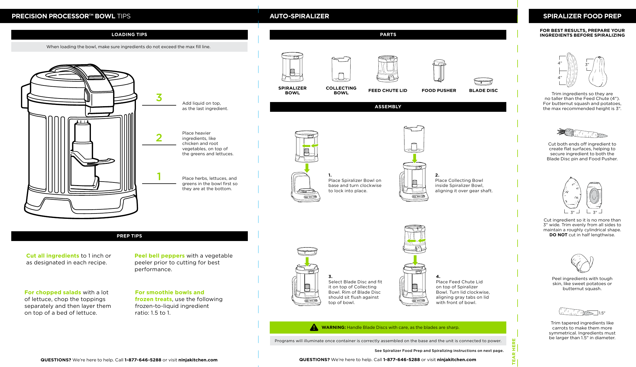 Page 2 of 2 - Ninja  Quick Start Guide QSG-NN310