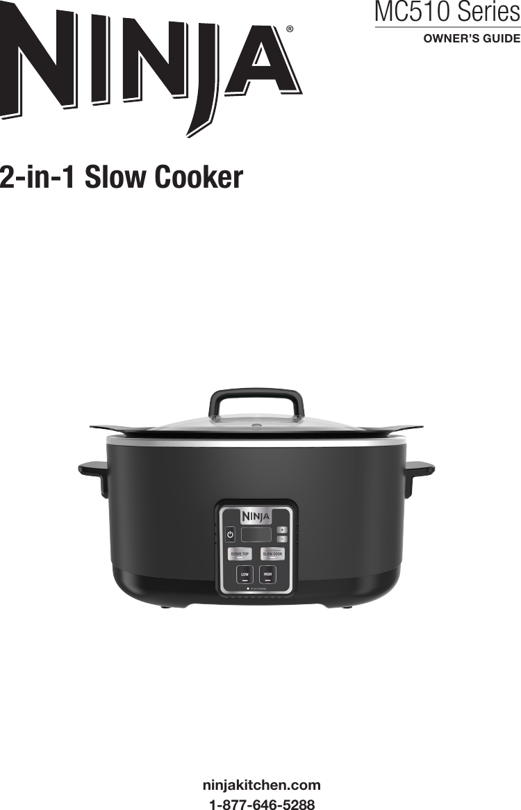 Page 1 of 12 - Ninja  User Manual Manual-MC510