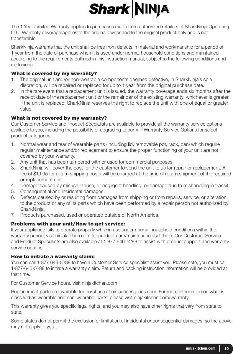 Page 11 of 12 - Ninja  User Manual Manual-MC510
