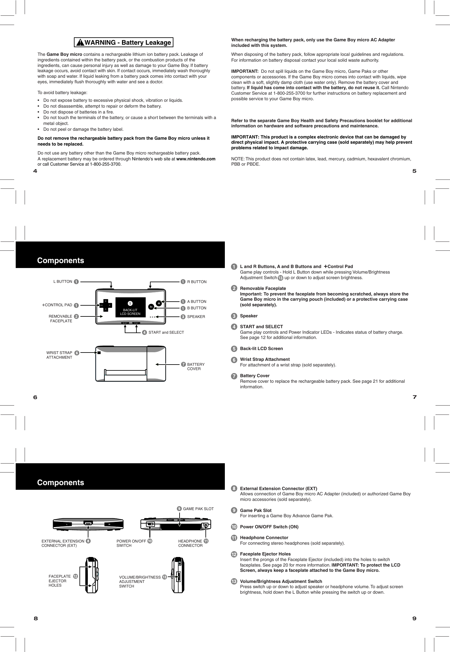 Page 2 of 6 - Nintendo Nintendo-Game-Boy-Micro-able-Instruction-Book- MPP00_3  Nintendo-game-boy-micro-able-instruction-book