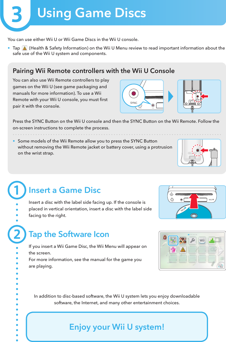 Page 9 of 10 - Nintendo Nintendo-Wii-U-Quick-Start-Manual-  Nintendo-wii-u-quick-start-manual