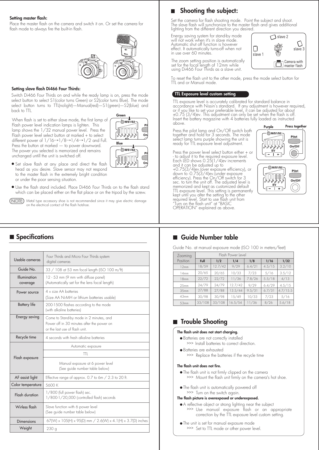 Page 5 of 6 - Nissin Nissin-Di466-Ft-Users-Manual- Print  Nissin-di466-ft-users-manual