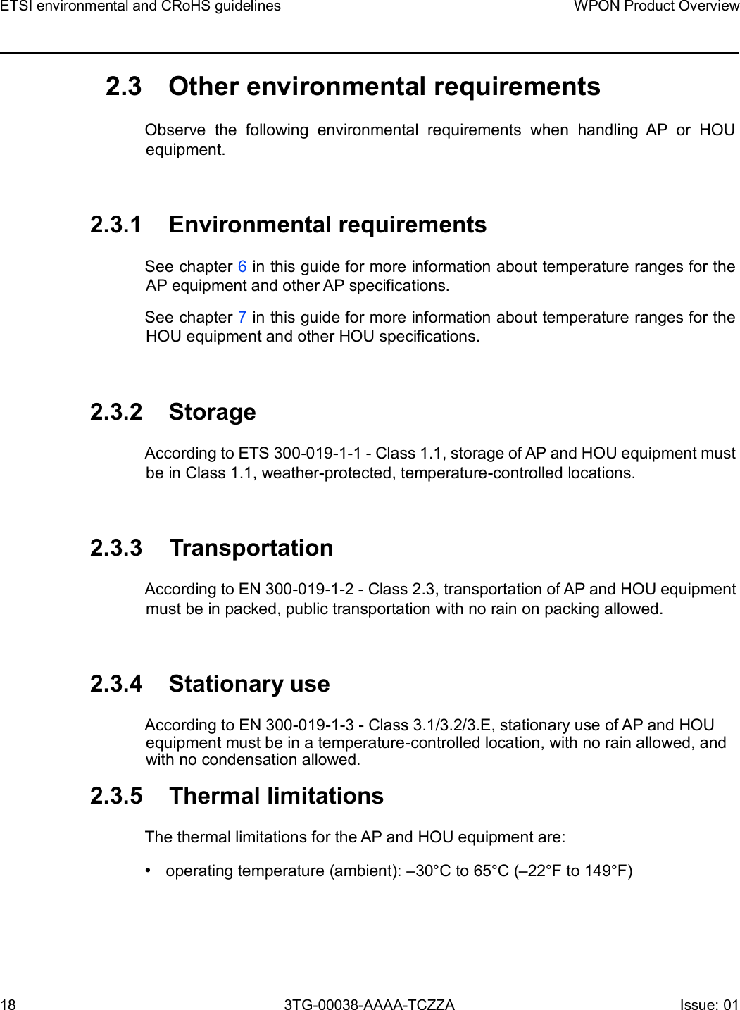 Page 18 of Nokia Bell 7577WPONAPAC WPON User Manual WPON Product Overview