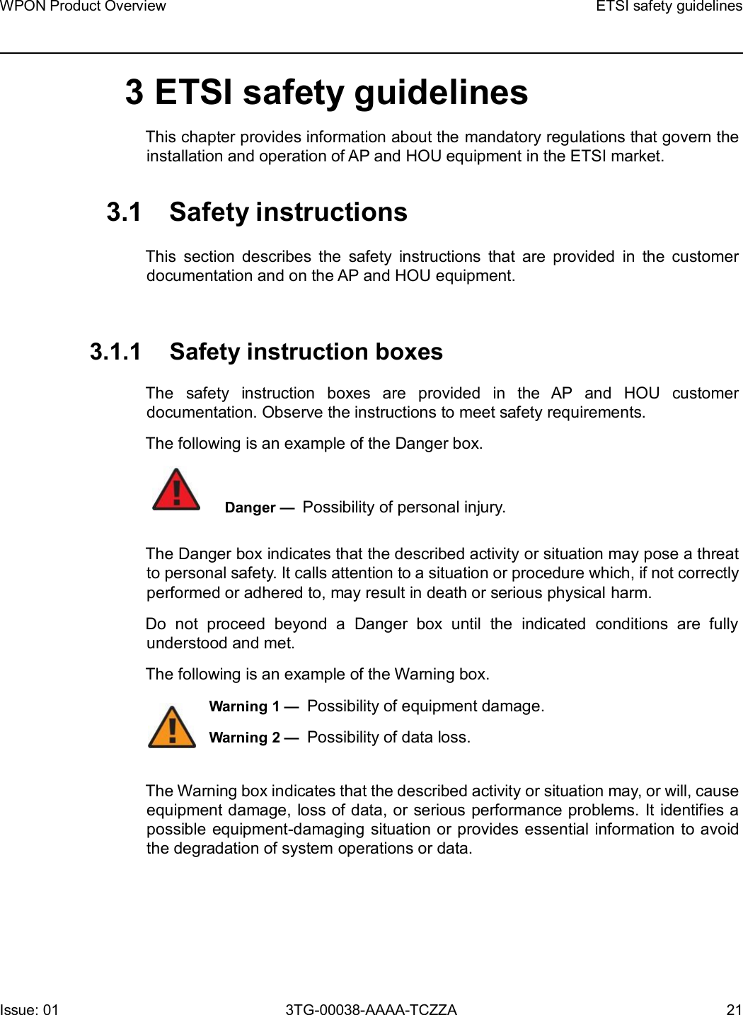 Page 21 of Nokia Bell 7577WPONAPAC WPON User Manual WPON Product Overview
