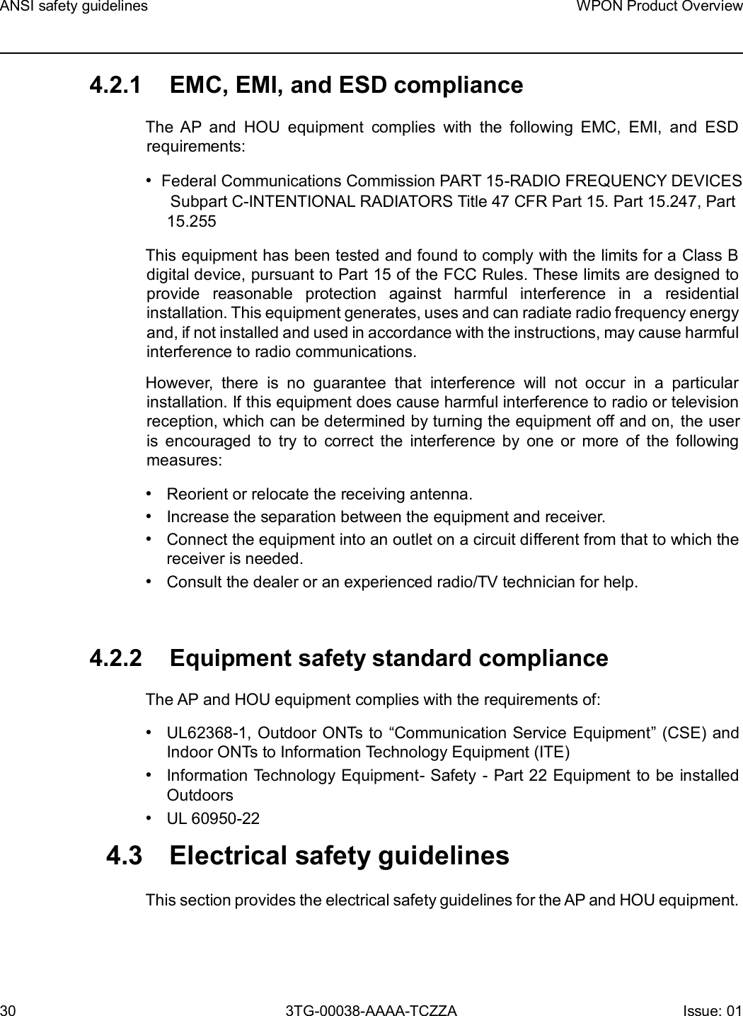 Page 30 of Nokia Bell 7577WPONAPAC WPON User Manual WPON Product Overview
