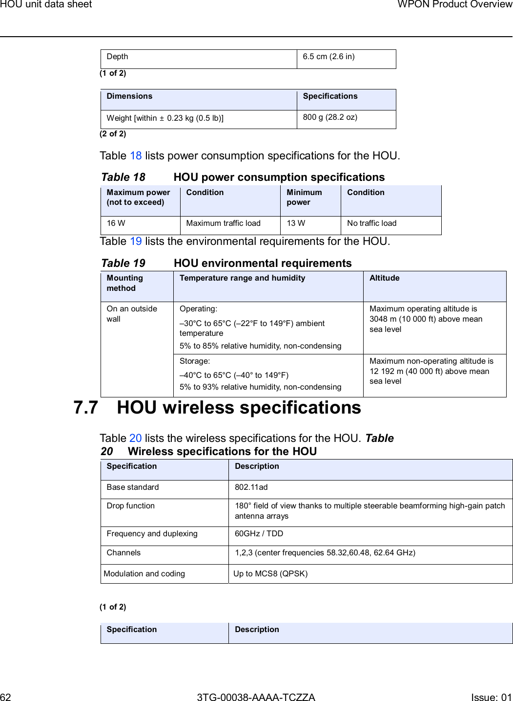 Page 62 of Nokia Bell 7577WPONAPAC WPON User Manual WPON Product Overview