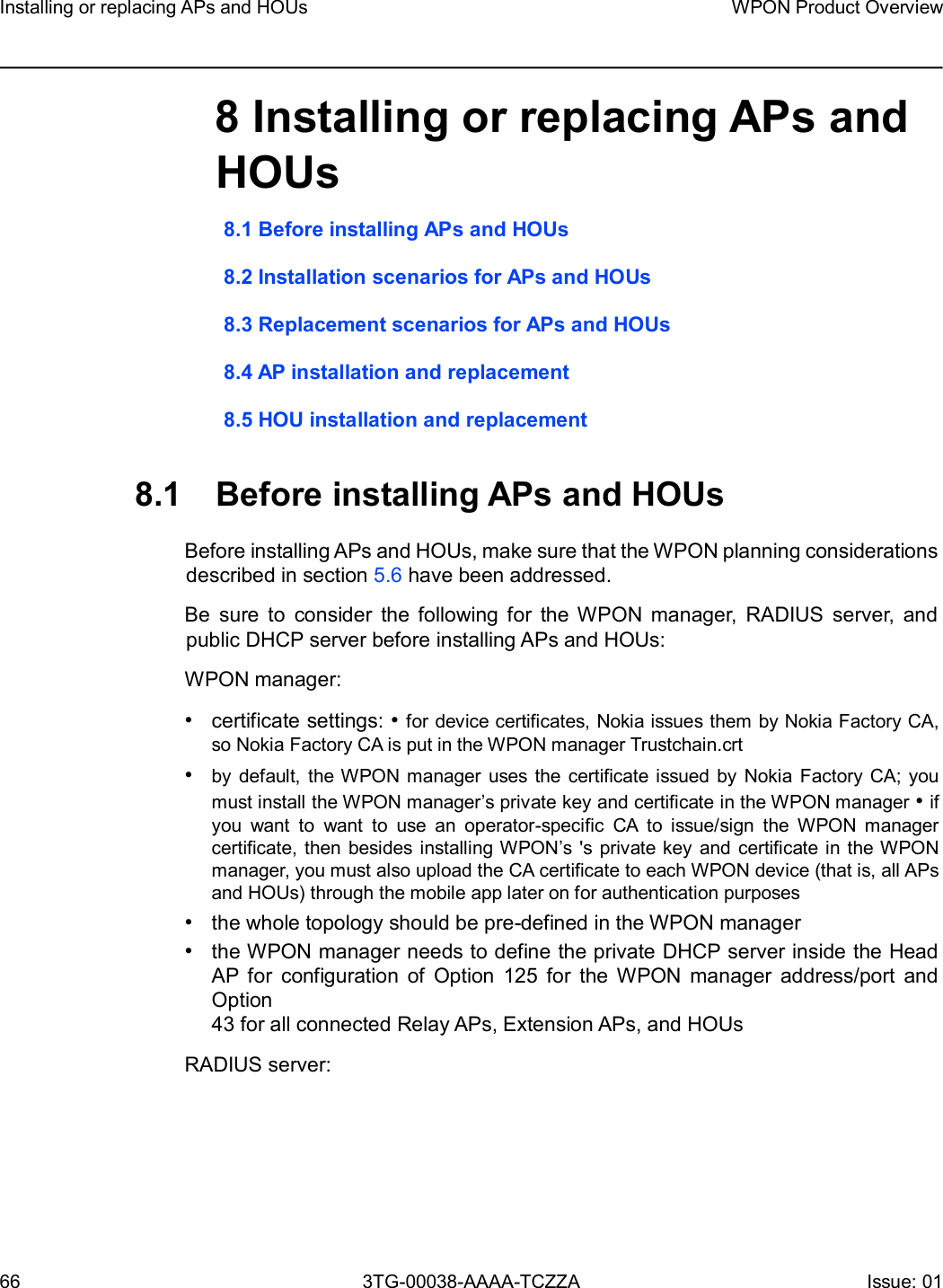 Page 66 of Nokia Bell 7577WPONAPAC WPON User Manual WPON Product Overview