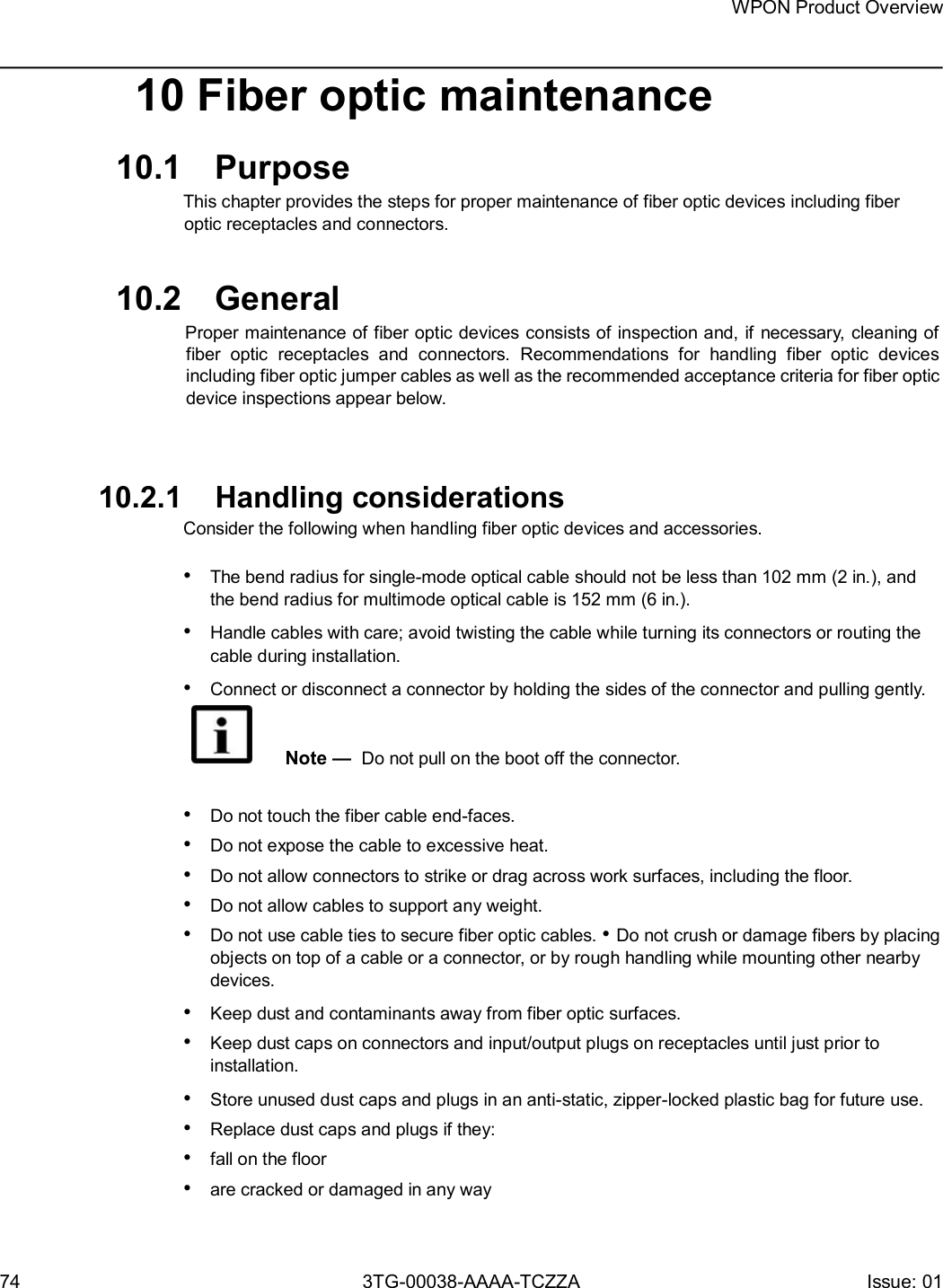 Page 74 of Nokia Bell 7577WPONAPAC WPON User Manual WPON Product Overview