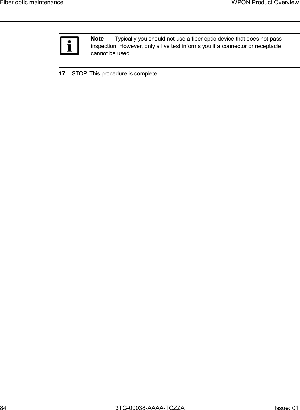 Page 84 of Nokia Bell 7577WPONAPAC WPON User Manual WPON Product Overview
