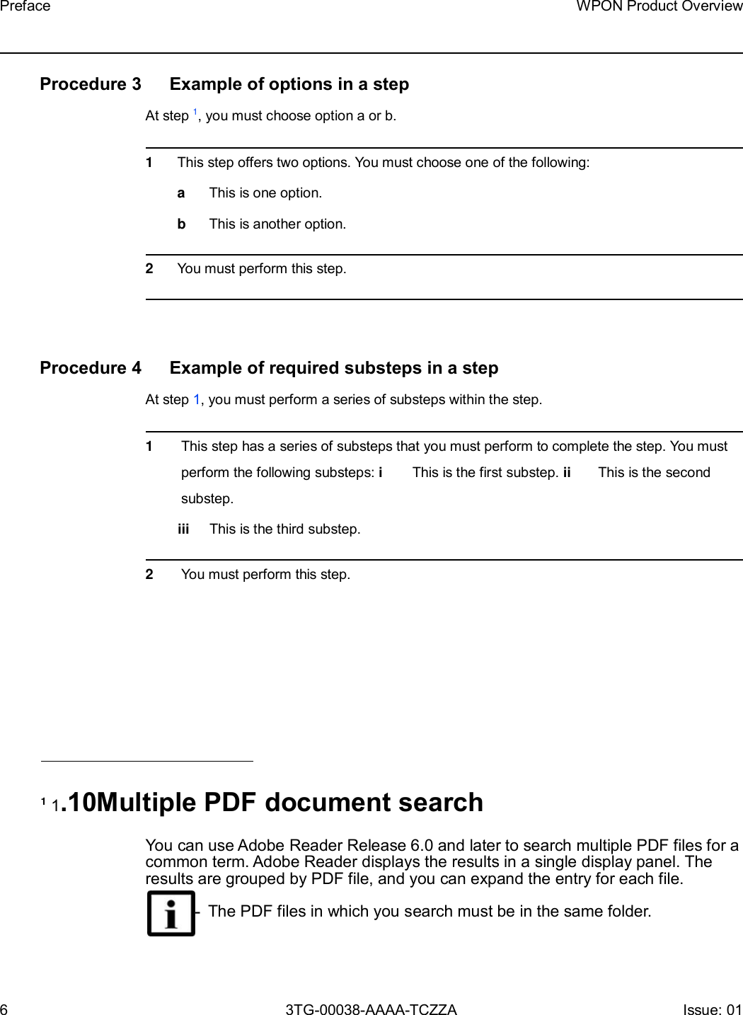 Page 6 of Nokia Bell 7577WPONAPDC WPON User Manual WPON Product Overview
