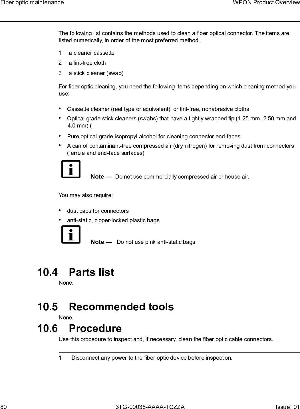 Page 80 of Nokia Bell 7577WPONAPDC WPON User Manual WPON Product Overview