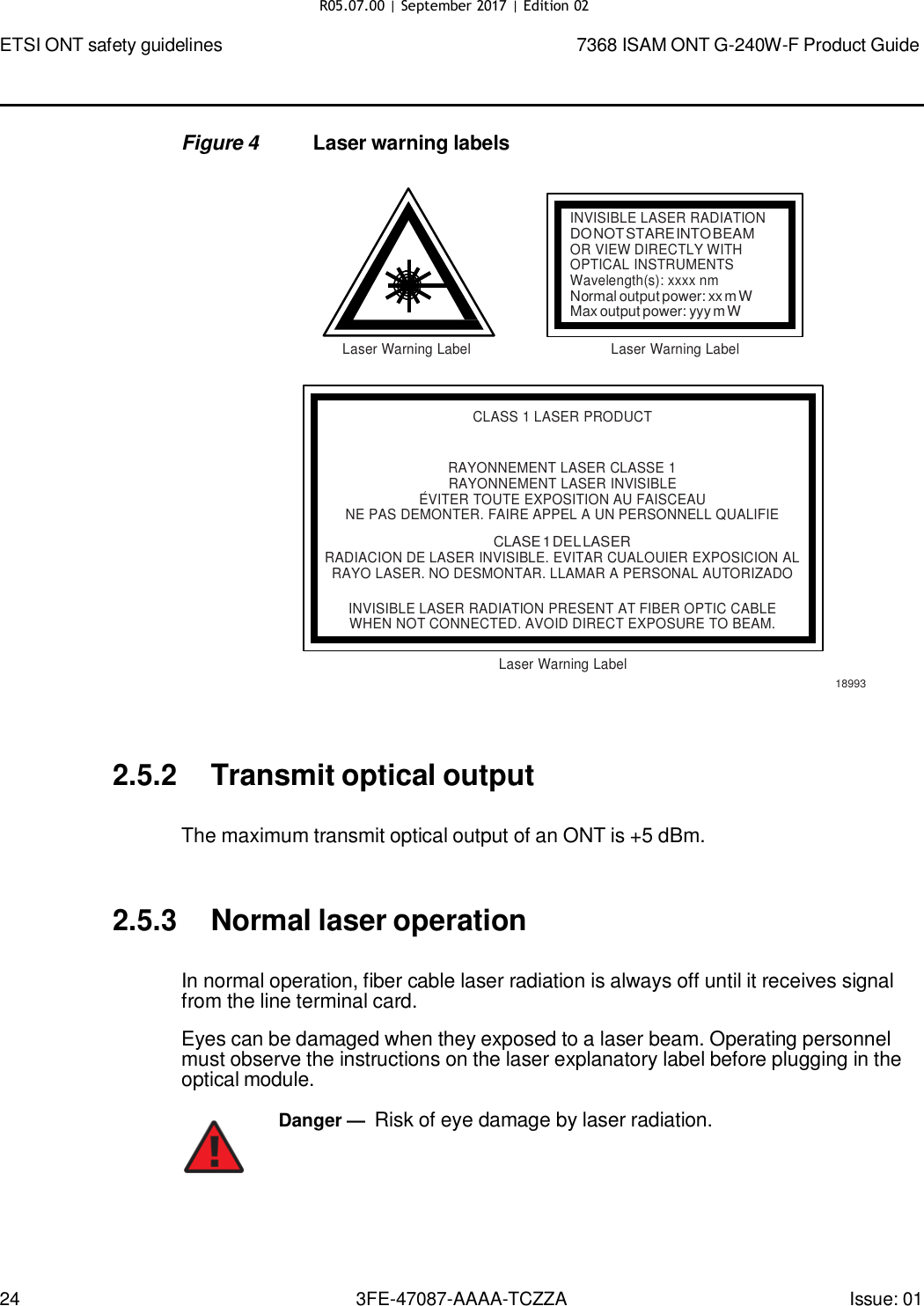 Page 22 of Nokia Bell G240WFV2 7368 ISAM GPON ONU User Manual 7368 ISAM ONT G 240W F Product Guide