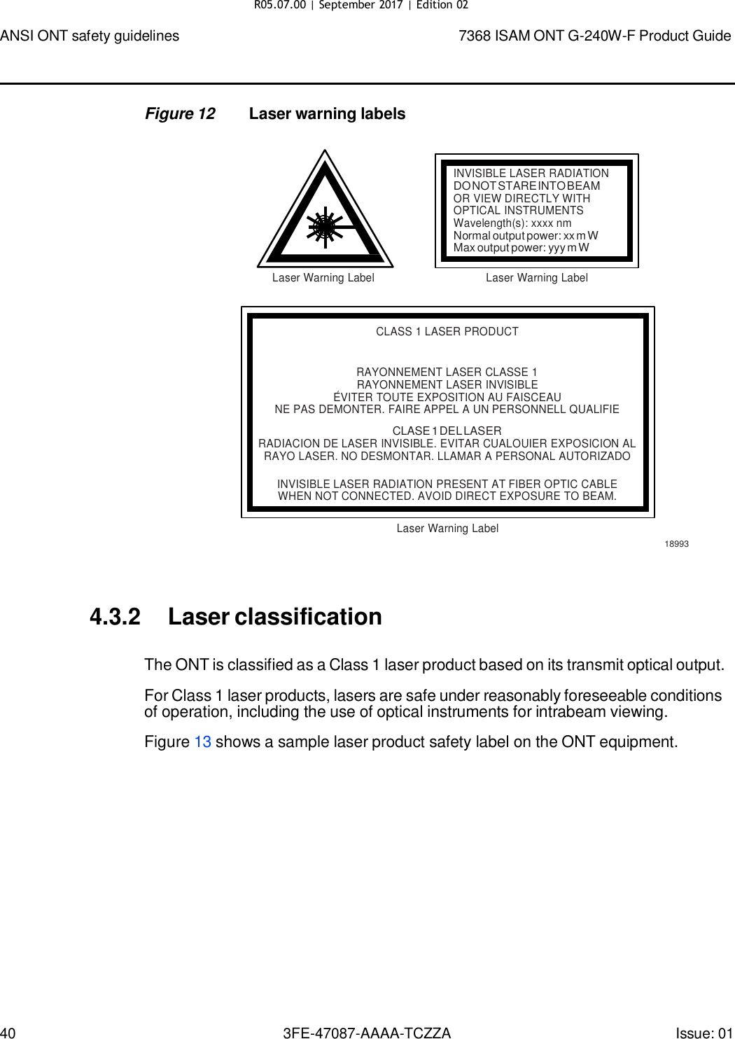 Page 37 of Nokia Bell G240WFV2 7368 ISAM GPON ONU User Manual 7368 ISAM ONT G 240W F Product Guide