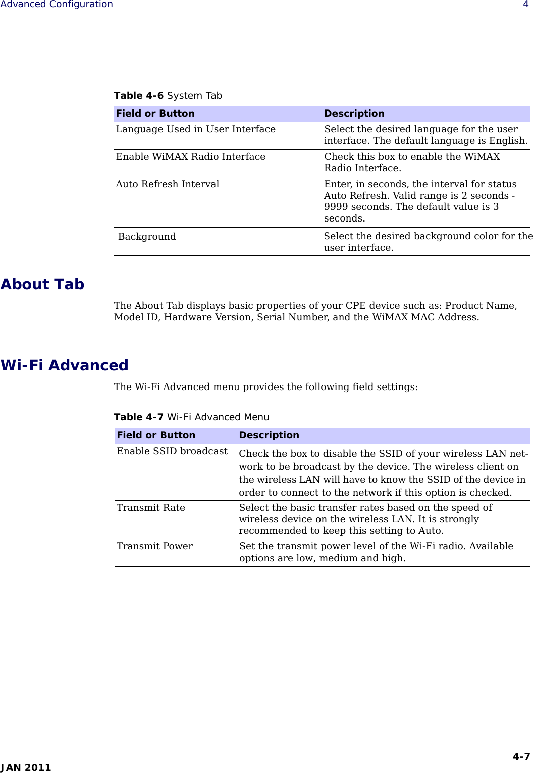 Page 38 of Nokia Solutions and Networks CPE25890 WiMAX CPE User Manual CPEi 890 UM Generic v1 2