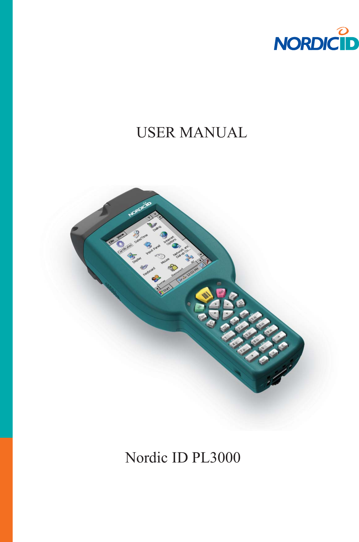 USER MANUALNordic ID PL3000