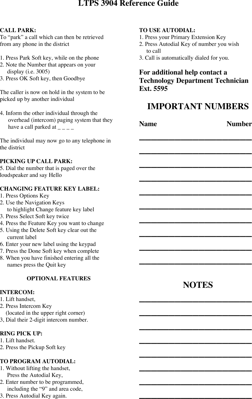 Page 4 of 7 - Nortel-Networks Nortel-Networks-3904-Users-Manual-  Nortel-networks-3904-users-manual