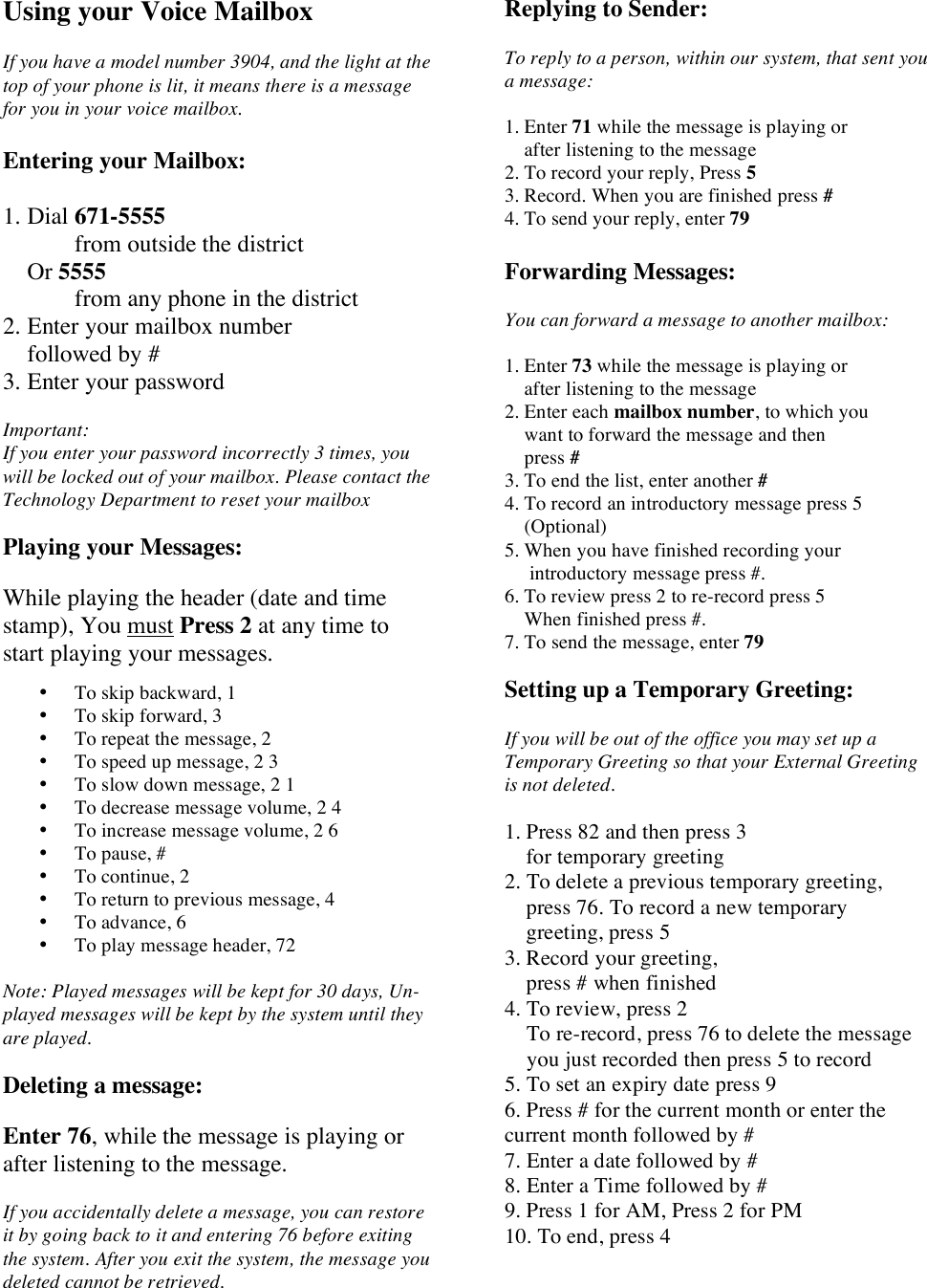 Page 6 of 7 - Nortel-Networks Nortel-Networks-3904-Users-Manual-  Nortel-networks-3904-users-manual