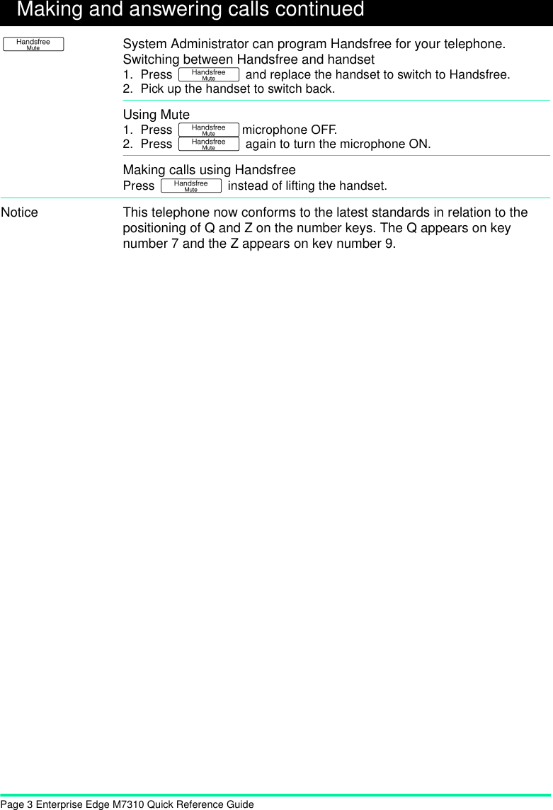 Page 5 of 8 - Nortel-Networks Nortel-Networks-Cell-Phone-M7310-Users-Manual- BCM 2.0 M7310 Quick Reference Guide  Nortel-networks-cell-phone-m7310-users-manual