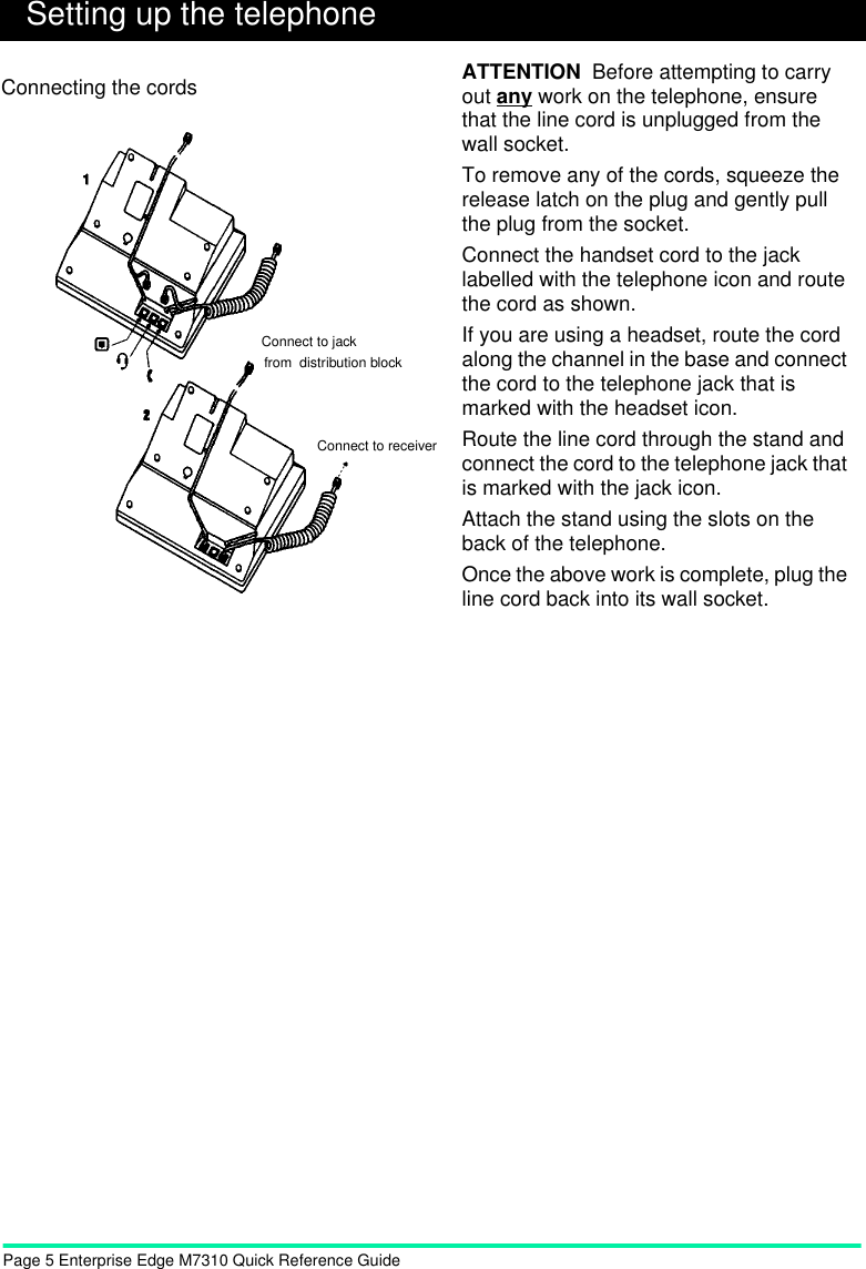 Page 7 of 8 - Nortel-Networks Nortel-Networks-Cell-Phone-M7310-Users-Manual- BCM 2.0 M7310 Quick Reference Guide  Nortel-networks-cell-phone-m7310-users-manual