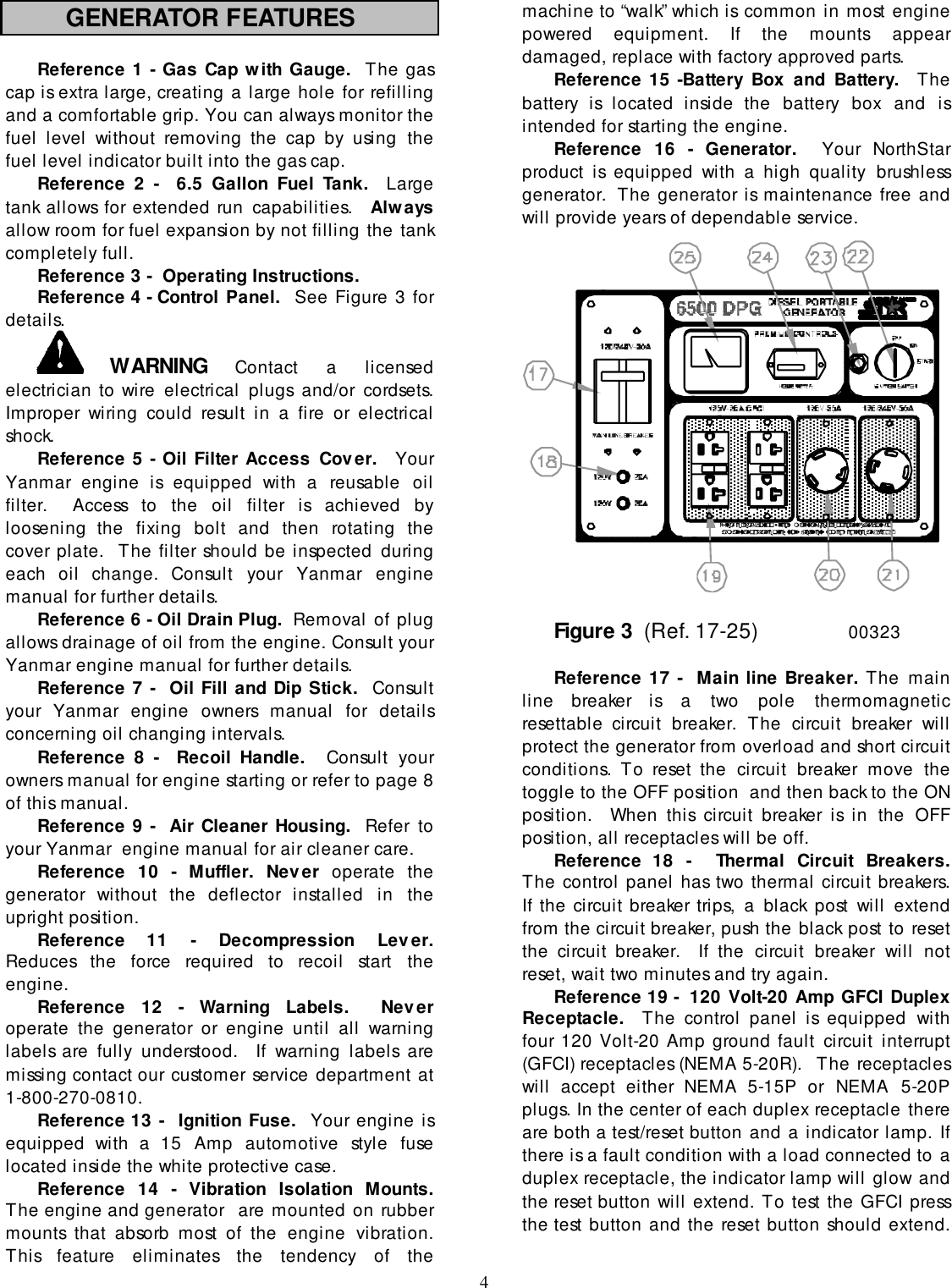 Page 5 of 12 - North-Star North-Star-6500-Dpg-Users-Manual-  North-star-6500-dpg-users-manual