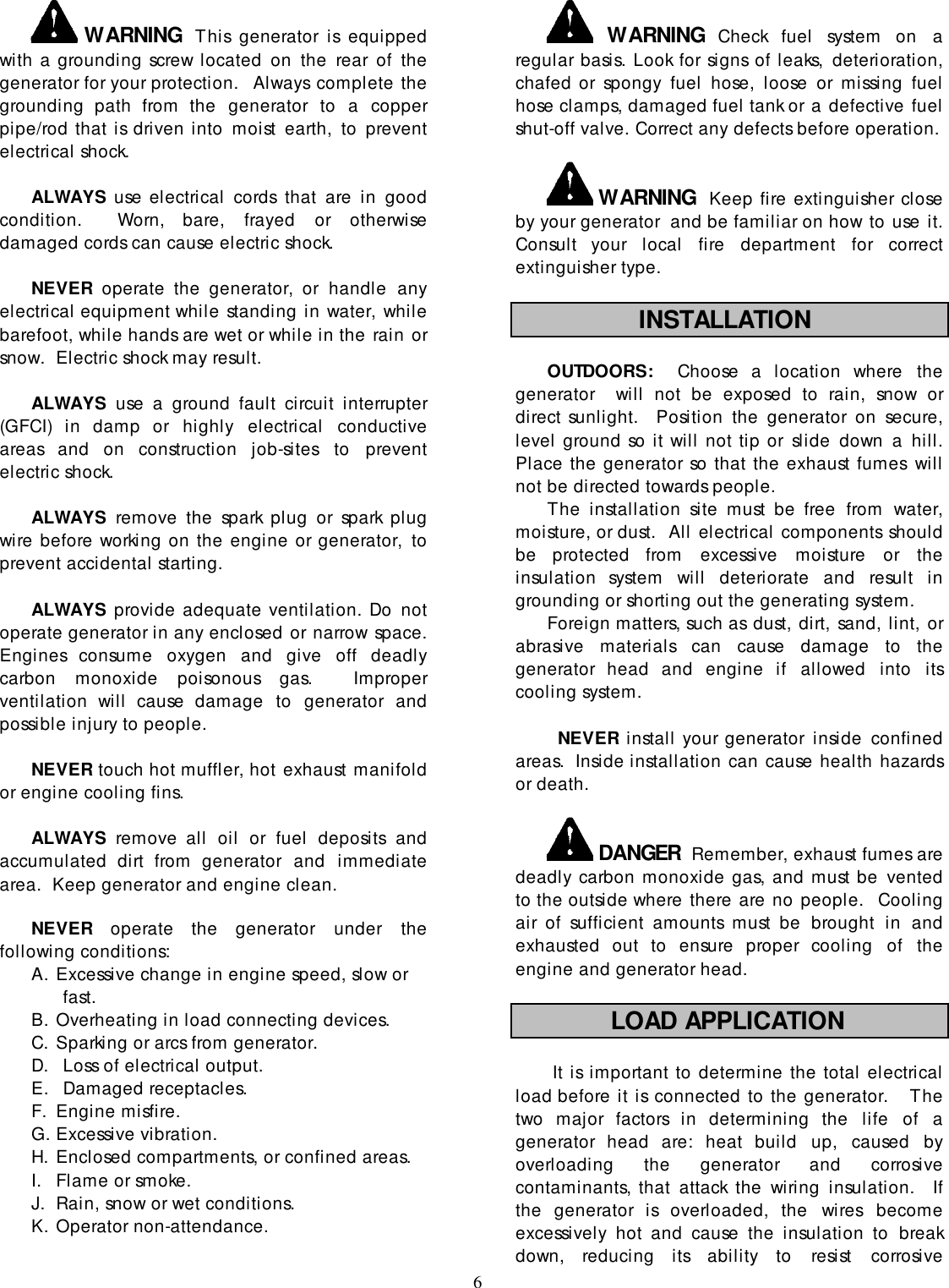 Page 7 of 12 - North-Star North-Star-6500-Dpg-Users-Manual-  North-star-6500-dpg-users-manual