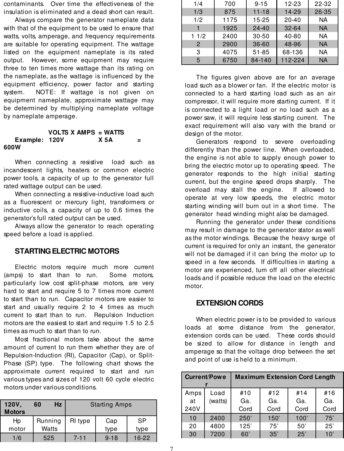 Page 8 of 12 - North-Star North-Star-6500-Dpg-Users-Manual-  North-star-6500-dpg-users-manual
