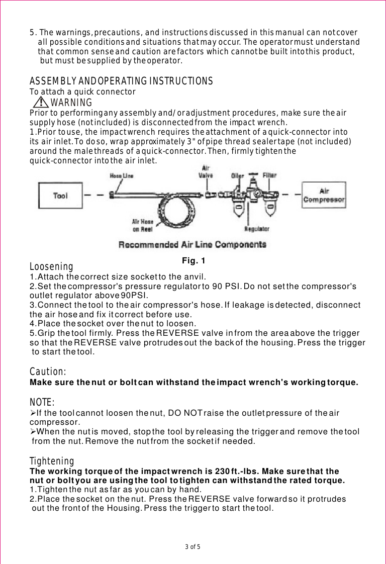 Page 4 of 6 - Northern-Industrial-Tools Northern-Industrial-Tools-1981202-Users-Manual- 1981202  Northern-industrial-tools-1981202-users-manual