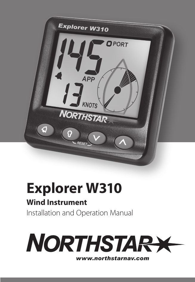 Northstar Navigation Explorer W310 Users Manual