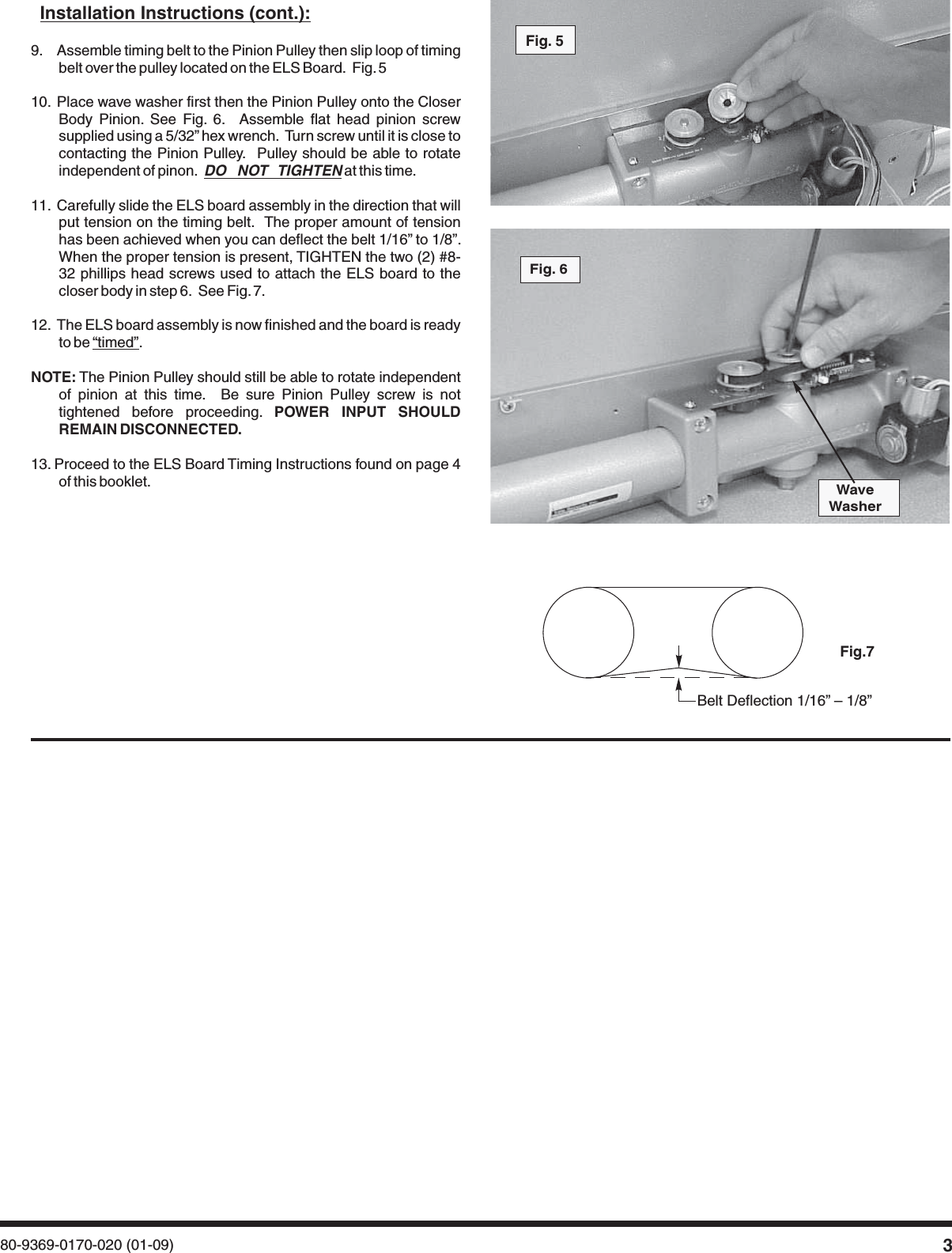 Page 3 of 8 - Norton 80-9369-0170-020 (01-09) 6600/6700 ELS Upgrade Kit