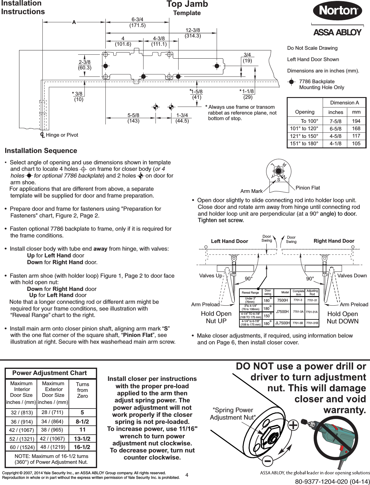 Page 4 of 6 - Norton  7500H Tri-Style 80-9377-1204-020