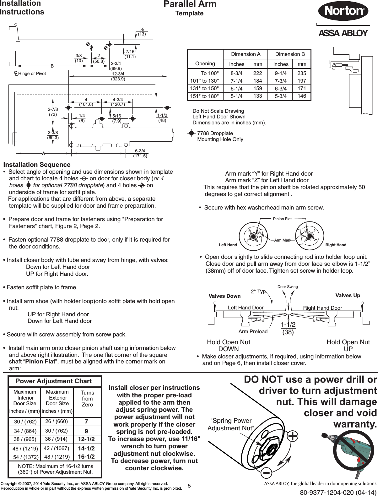 Page 5 of 6 - Norton  7500H Tri-Style 80-9377-1204-020