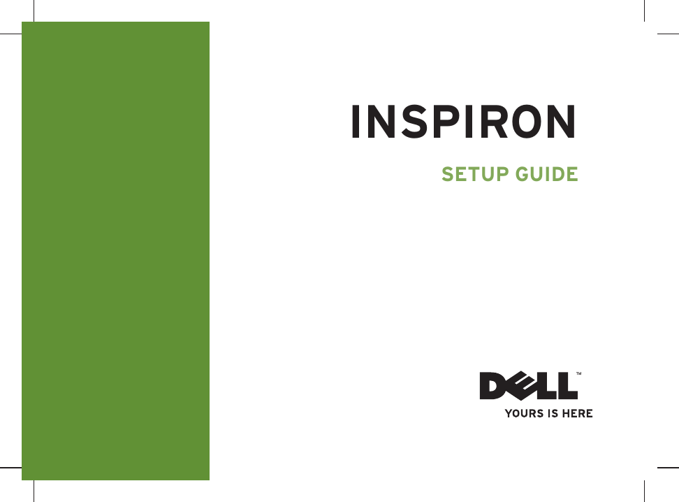 SETUP GUIDEINSPIRON