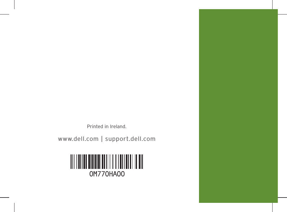www.dell.com | support.dell.comPrinted in Ireland.