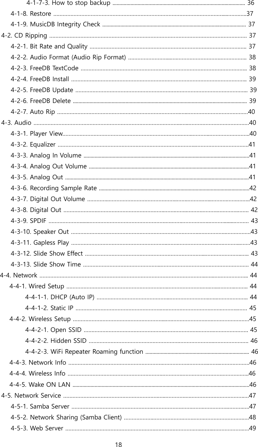 Page 18 of Novatron X14 HiFi-Audio User Manual X14  English ver1 1