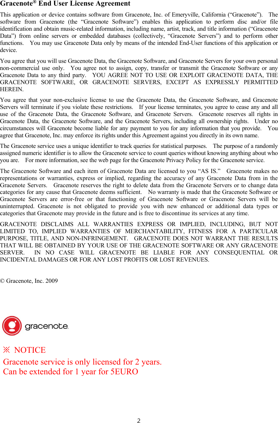 Page 2 of Novatron X14 HiFi-Audio User Manual X14  English ver1 1